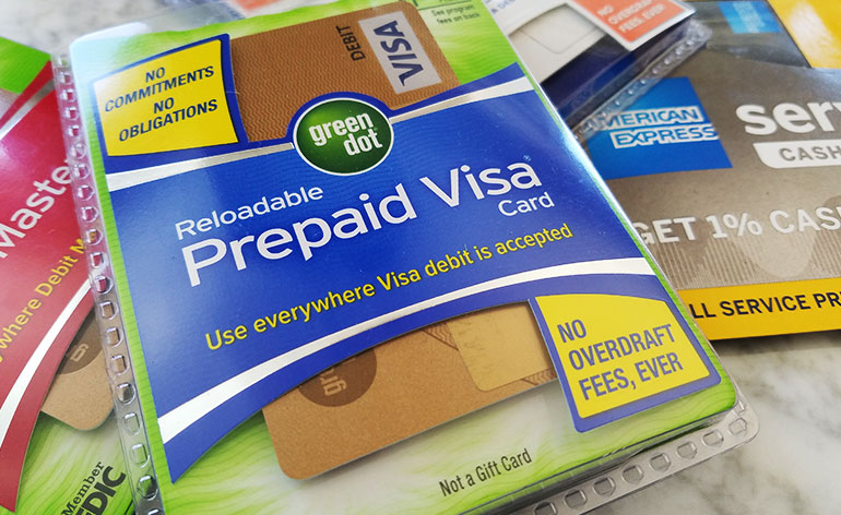 prepaid card