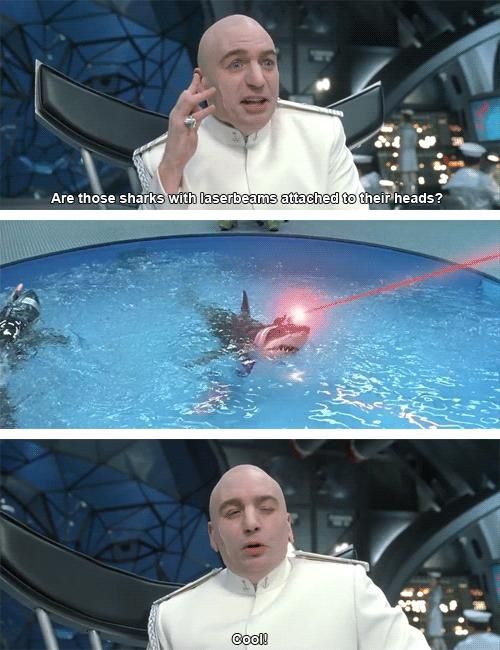 dr evil sharks lasers