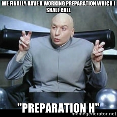 dr evil preparation h