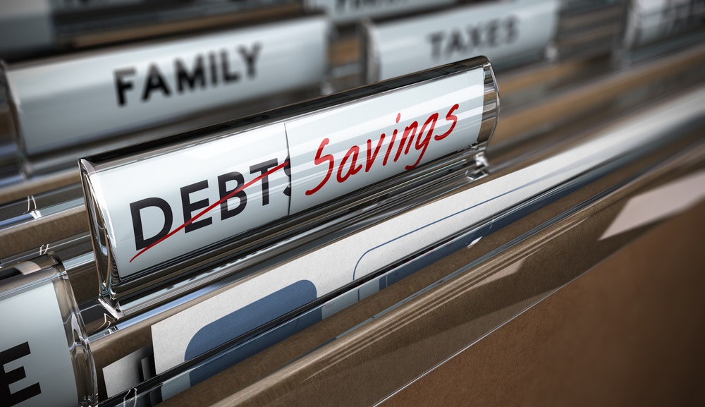 debt and savings